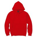 12.5ozヘビーウェイト裏起毛プルパーカー 2220 レッド XLサイズ(4)