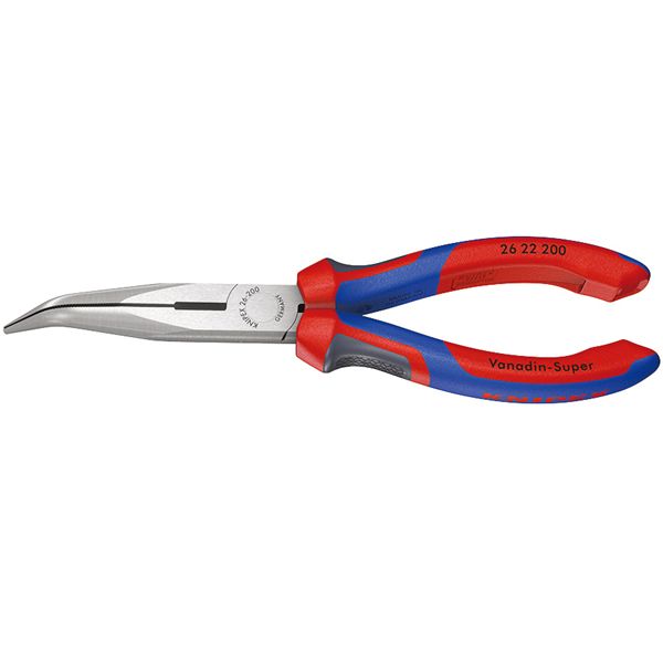 KNIPEX クニペックス 40゜先曲ラジオペンチ コンフォート 全長200mm 2622-200