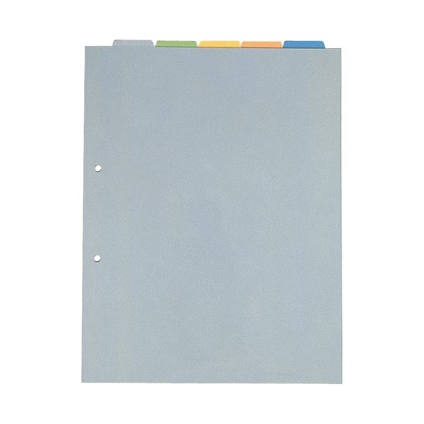 【まとめ】 キングジム カバー付カラーインデックス A4S 103T 【×5セット】