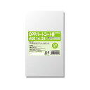シモジマHEIKO ポリ袋 OPPパートコート袋 平袋#50 14-24 #0067609321セット(500枚:100枚×5パック)