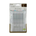 パイロットゲルインキボールペン フリクションWaai ボールペン05 極細0.5mm 8色(各色1本) LFW-15-8C 1パック