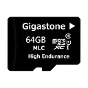 (まとめ)Gigastone microSDXCカード ドライブレコーダー・カーナビ対応 64GB UHS-I Class10 GJMX-64GU1M 1枚【×...