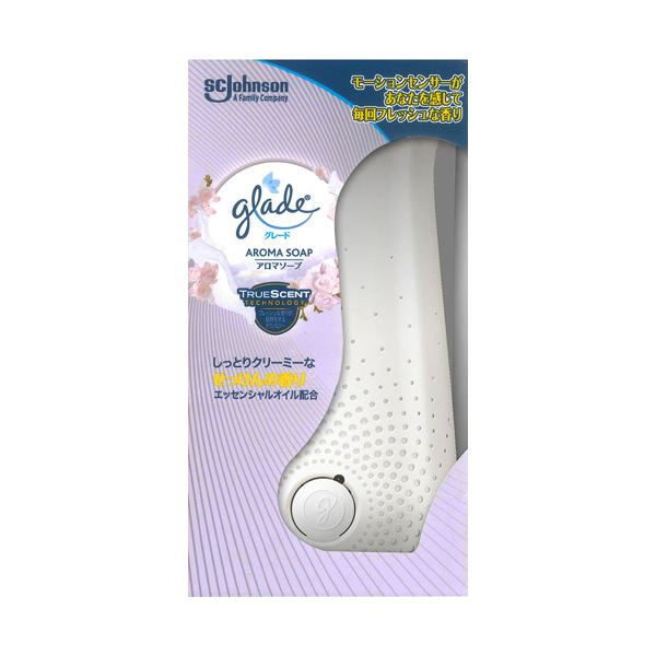 （まとめ） ジョンソングレード 消臭センサー＆スプレー アロマソープ 本体 1個 【×5セット】