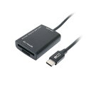 MCO SD microSDカードリーダ Type-C 70cm USR-CSD2/BK(2)