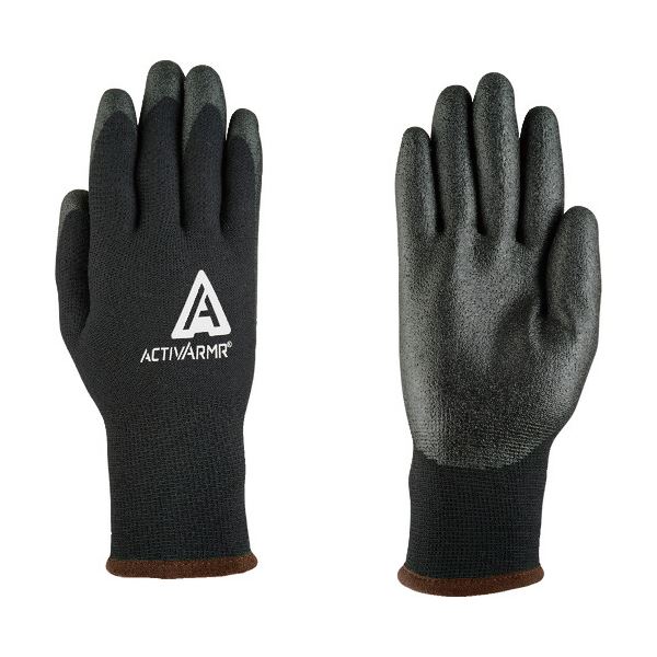 アンセル 防寒手袋アクティブアーマー 97-631 Mサイズ ブラック 97-631-8 1双