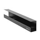 StarTech.com デスク下ケーブル配線トレー/デスク天板裏取付けケーブル収納ホルダー ブラック UDCMTRAY1個