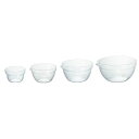 【2個セット】 HARIO 片口ボール 4個セット 100/200/400/800ml 各1個 KB-2518 送料込!