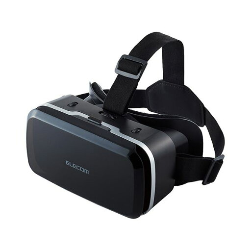 エレコムスタンダードVRゴーグル ブラック VRG-M02BK 1個 エレコムスタンダードVRゴーグル ブラック VRG-M02BK 1個