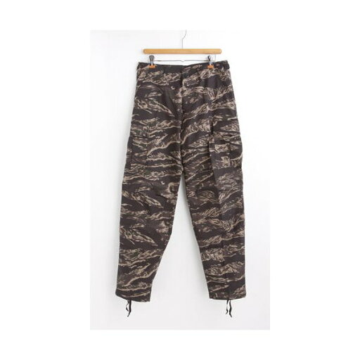 アメリカ軍 BDU カーゴパンツ/迷彩服パンツ 【XLサイズ】 リップストップ YN521007 ブラックタイガー 【レプリカ】 アメリカ軍 BDU カーゴパンツ/迷彩服パンツ 【XLサイズ】 リップストップ YN521007 ブラックタイガー 【レプリカ】
