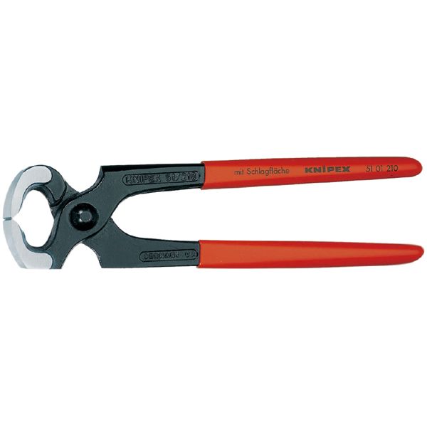 KNIPEX クニペックス ヤットコ カーペンタープライヤー プラスチックコーティング 全長210mm 5101-210