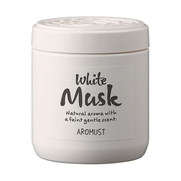 (まとめ) 晴香堂 アロマストナチュラル ホワイトムスク 160ml 1個 【×10セット】