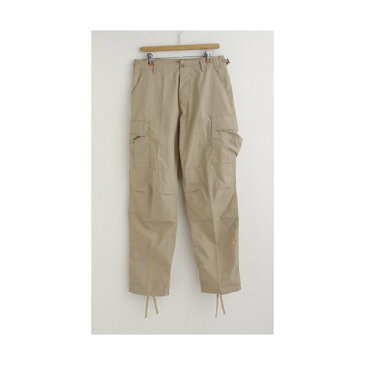 アメリカ軍 BDU カーゴパンツ /迷彩服パンツ 【 Mサイズ 】 リップストップ YN521007 カーキ 【 レプリカ 】 送料込!