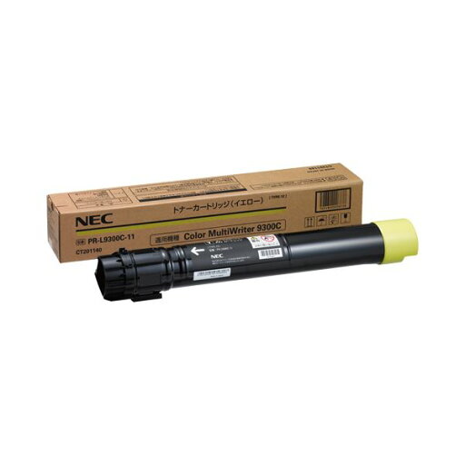 NECトナーカートリッジ イエロー PR-L9300C-11 1個 NECトナーカートリッジ イエロー PR-L9300C-11 1個