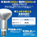 【10個セット】 E26レフ球型LED電球 9.5W （電球色） 3