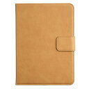 Digio2 iPad Air(M2) 11インチ用 PUレザージャケット TBC-IPA24108CA キャメル(2)