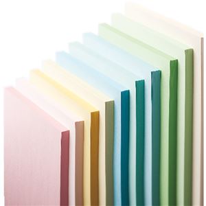 （まとめ） 長門屋商店 Color Paper B5 特厚口 アイボリー ナ-4415 1冊（50枚） 【×20セット】