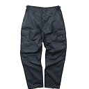 アメリカ軍 BDU カーゴパンツ /迷彩服パンツ 【 XSサイズ 】 リップストップ YN521007 ブラック 【 レプリカ 】 送料無料!