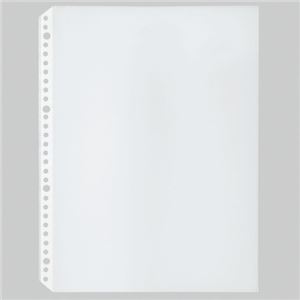 （まとめ） TANOSEE クリヤーブック（クリアブック）ポケット A4タテ 2・4・30穴 再生PP 1パック（10枚） 【×30セット】