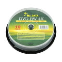 (まとめ)磁気研究所 DVD-RW 4.7GB 10枚スピンドル データ用 4倍速対応 メーカーレーベル MR.DATA DVD-RW47 4X10PS【×5セット】