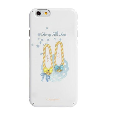 Happymori iPhone6/6S Cherry Flat Shoes Bar イエロー送料込!