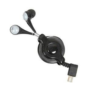 ʤޤȤ˥󥳡 iBud retractable earphone with microUSB IBUDBL32ڡ20åȡ