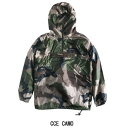 フランスタイプアノラック・パッカブル・リップストップ・レインパーカー CCEカモ 88(M相当)
