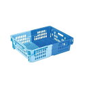業務用コンテナボックス/食品用コンテナー 【NF-M26C】 ダークブルー/ブルー 材質:PP【代引不可】(3)