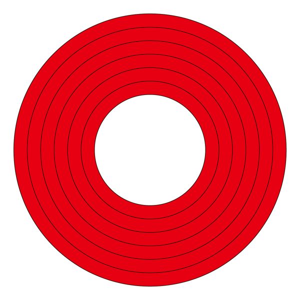 マーキングステッカー マーキング-100R 【10枚1組】【代引不可】