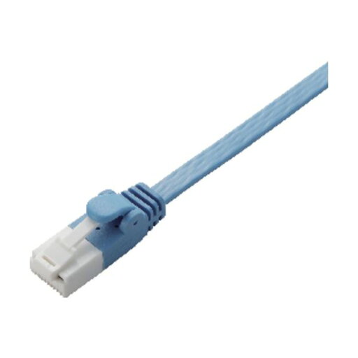 (まとめ) エレコム EU RoHS指令準拠 爪折れ防止フラットLANケーブル(Cat6) ブルー 5.0m LD-GFT/BU50 1本 【×5セット】 (まとめ) エレコム EU RoHS指令準拠 爪折れ防止フラットLANケーブル(Cat6) ブルー 5.0m LD-GFT/BU50 1本 【×5セット】