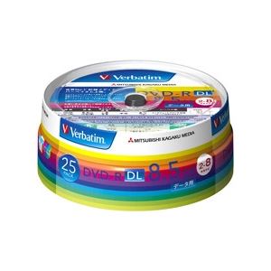 三菱化学メディア DVD-R DL 8.5GB PCデータ用 8倍速対応 25枚スピンドルケース入りワイド印刷可能 DHR85HP25V1 三菱化学メディア DVD-R DL 8.5GB PCデータ用 8倍速対応 25枚スピンドルケース入りワイド印刷可能 DHR85HP25V1