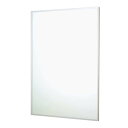 割れない大型 スタンドミラー/全身姿見鏡 【壁掛け対応 120×180×2.7cm】 シルバー 日本製 軽量 プロ仕様 『REFEX リフェクス』【代引不可】 ...