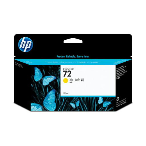 (まとめ) HP72 インクカートリッジ イエロー 130ml 染料系 C9373A 1個 【×3セット】 (まとめ) HP72 インクカートリッジ イエロー 130ml 染料系 C9373A 1個 【×3セット】