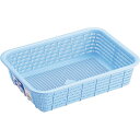 【20セット】 キッチンバスケット/キッチン用品 【Sサイズ】 ブルー 材質:PP メッシュ形状 『HOME&HOME』【代引不可】(3)