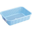 【40セット】 キッチンバスケット/キッチン用品 【Lサイズ】 ブルー 材質:PP メッシュ形状 『HOME&HOME』【代引不可】(3)