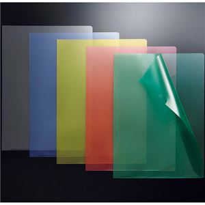 （まとめ） G-Aim クリヤーホルダー（クリアホルダー） ハイクリスタル A4 クリスタル YG-110-00 1パック（10枚） 【×10セット】