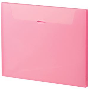 （まとめ） セキセイ キャリーファイル A4 120枚収容 背幅15mm MV-515F-21ピンク 1個 【×20セット】