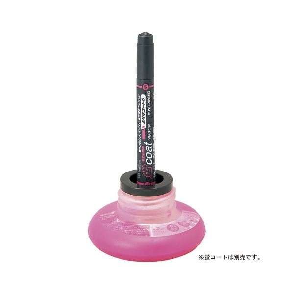 (まとめ) トンボ鉛筆 蛍コートチャージャー WA-RI90 桃 1個入 【×5セット】