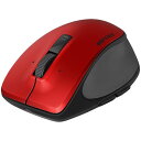 バッファロー 無線 BlueLED プレミアムフィットマウス Mサイズ レッド BSMBW500MRD(2)