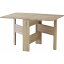 ダイニングテーブル 折りたたみテーブル 幅120cm ナチュラル 木目調 フォールディングテーブル 組立品 リビング インテリア家具