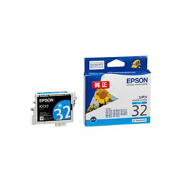 【業務用5セット】【純正品】 EPSON エプソン インクカートリッジ/トナーカートリッジ 【ICC32 C シアン】 ×5セット