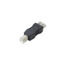 (まとめ)変換名人 変換プラグ USB A(メス)→USB B(オス) USBAB-BA【×20セット】(3)