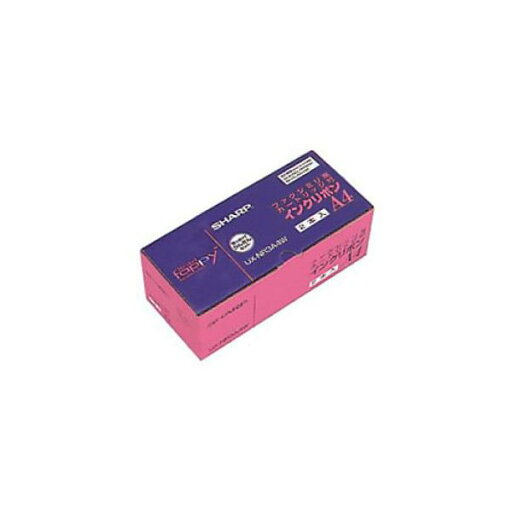 (まとめ) SHARP UX-NR3A4W 純正 ファクシミリ用カートリッジ付インクリボン(1本30m) 2本入 【×2セット】 (まとめ) SHARP UX-NR3A4W 純正 ファクシミリ用カートリッジ付インクリボン(1本30m) 2本入 【×2セット】