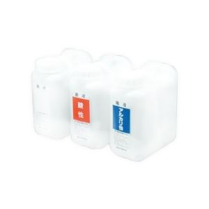 (まとめ)廃液貯蔵容器(広1口タイプ) 酸性 赤色【×3セット】 (まとめ)廃液貯蔵容器(広1口タイプ) 酸性 赤色【×3セット】