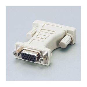 (まとめ)エレコム ディスプレイ変換アダプタ AD-D15FTDVM【×5セット】