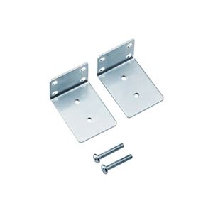 (まとめ)サンワサプライ 19インチサーバーラック用コンセント専用取付金具 TAP-SVSET【×2セット】