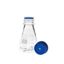 【柴田科学】ねじ口振盪三角フラスコ 下部バッフル付 250mL【4個】 016460-250A 送料無料！