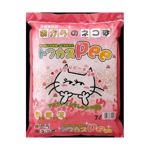 （まとめ）ペグテック トフカス Pee 7L 【ペット用品】【×4セット】【代引不可】