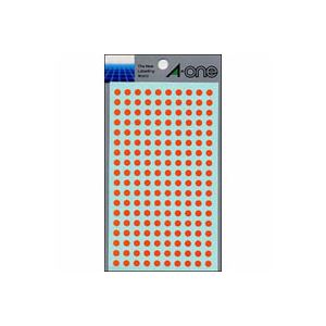 (まとめ) エーワン カラーラベル 丸型5mm径 07065 橙 1P9シート(1800片)入 【×10セット】 (まとめ) エーワン カラーラベル 丸型5mm径 07065 橙 1P9シート(1800片)入 【×10セット】