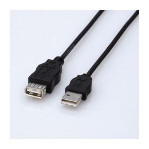 (まとめ)エレコム エコUSB延長ケーブル(1.5m) USB-ECOEA15【×5セット】 送料込!
