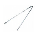 ロング 炭バサミ/火バサミ トング 【長さ60cm 3個セット】 亜鉛めっき鋼板 レスト 〔アウトドア キャンプ バーベキュー〕